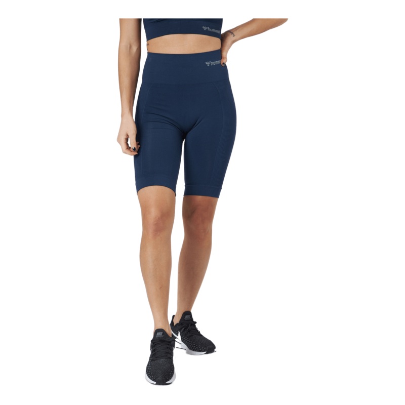 Hmltif Seamless Cyling Shorts Black Iris