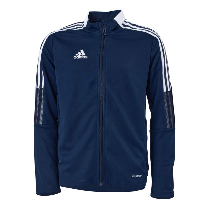 Tiro21 Track Jacket Youth Team Navy Blue