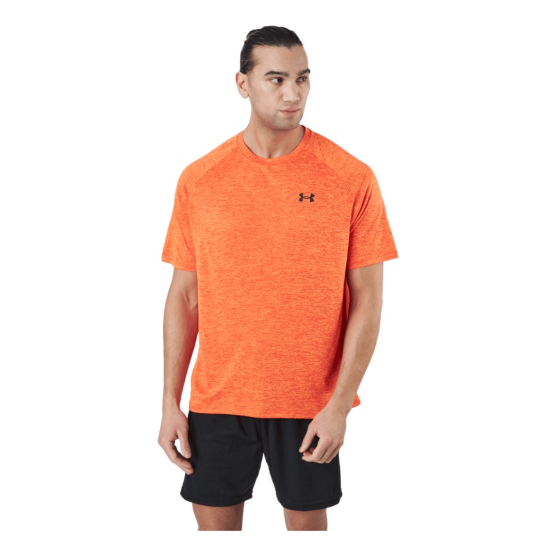 Ua Tech 2.0 Ss Tee Blaze Orange /  / Black
