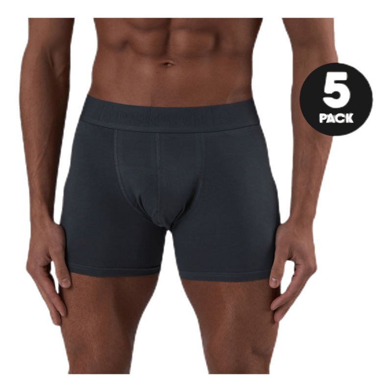 Boxer Organic Cotton 5-pack Grey