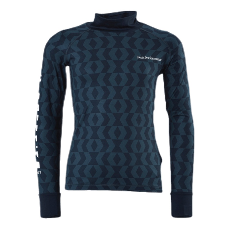 Junior Spirit Print Crew Pattern Blue/Black