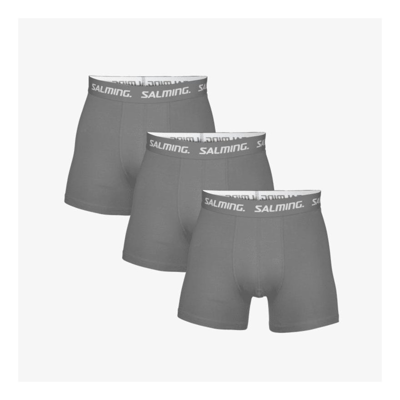 3-pack Cotton Boxer Grey|S|M|L|XL