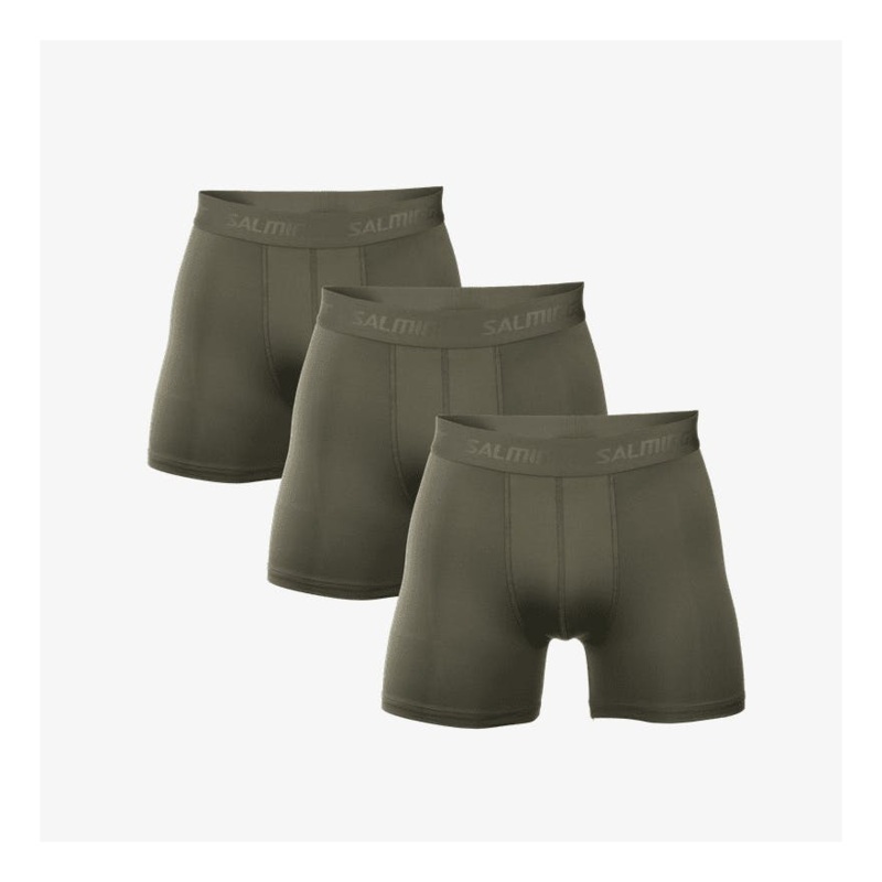 3-pack Performance Boxer Army Green