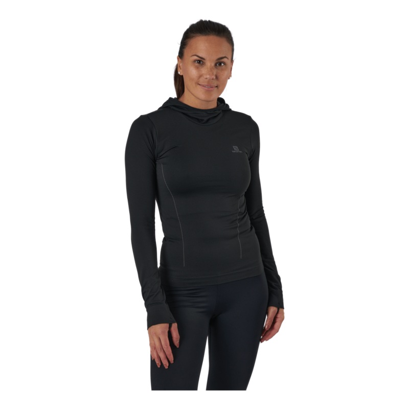 Comet Seamless Hoody W Black/ebony