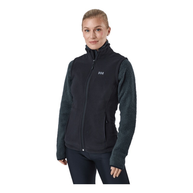 W Daybreaker Fleece Vest 990 Black