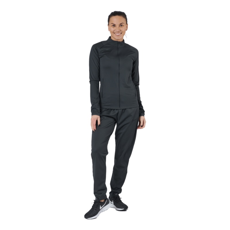 Women Knit Soccer Tracksuit Anthracite/black/black