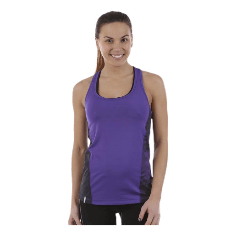 Shattered Print Racerback Purple