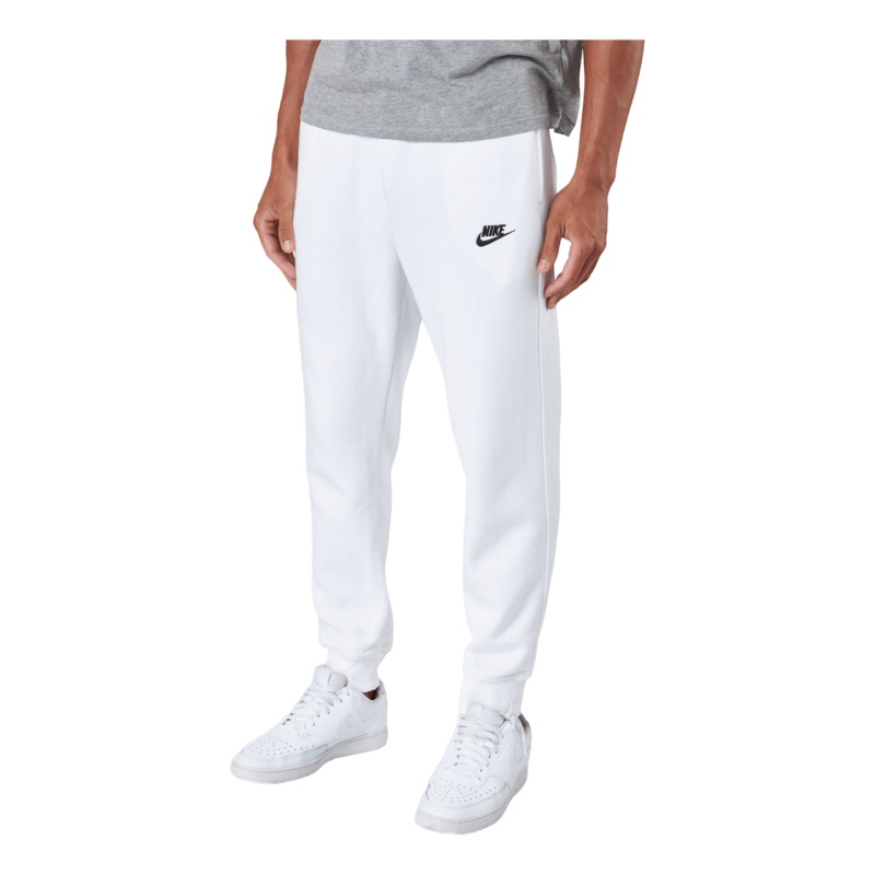 Sportswear Club Fleece Joggers WHITE/WHITE/BLACK