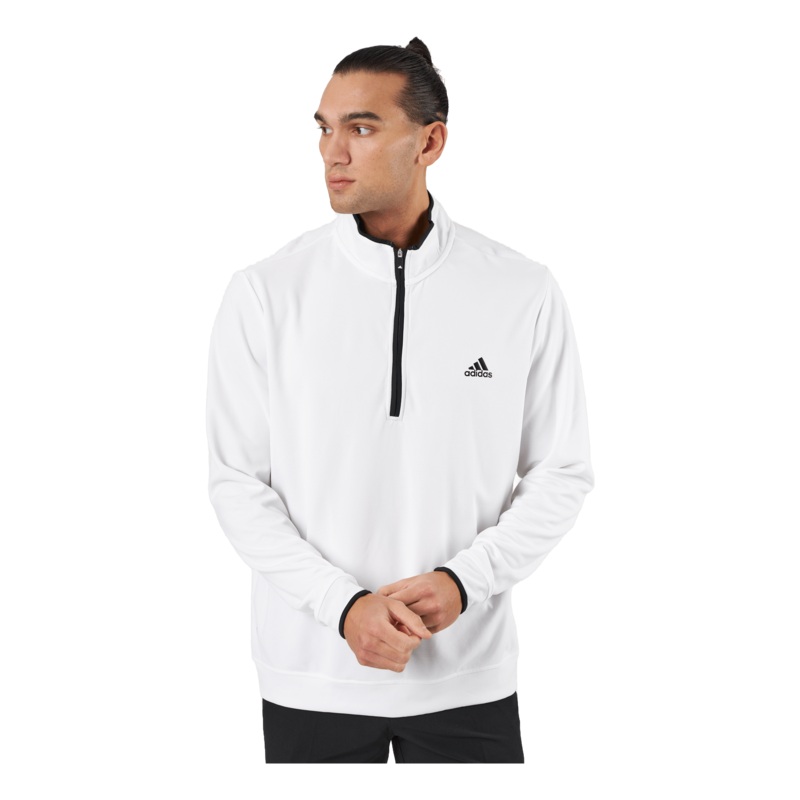 Quarter-Zip Sweatshirt White|S|M|L|XL|XXL