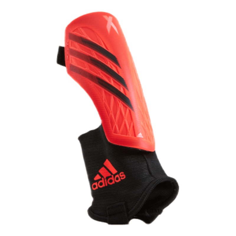 X Shinguard Match Junior Solar Red / White / Solar Yellow / Black