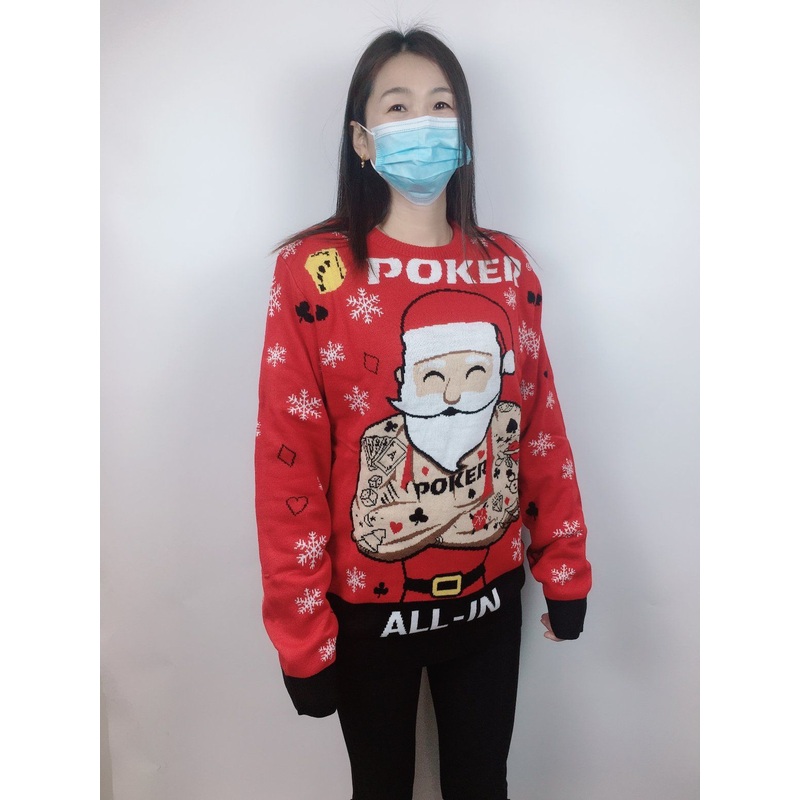 2022 Christmas Fashion Knitted Popular Jacquard Patterned Pullover Sweater – Chirstmas Sweater and Christmas Pullover price|S