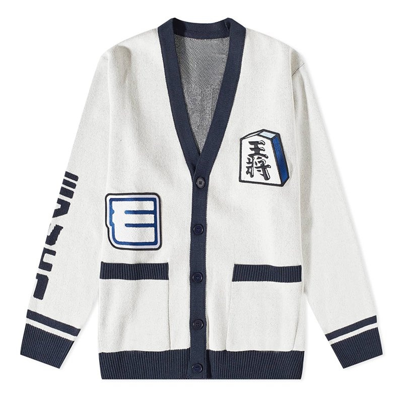 High Quality Custom Jerseys Men Sweater V-Neck Pocket Embroidery Cardigan – Alphabet Towel Embroidery Cardigan and High Quality Mens Sweater price|S/M/L/Customized Size