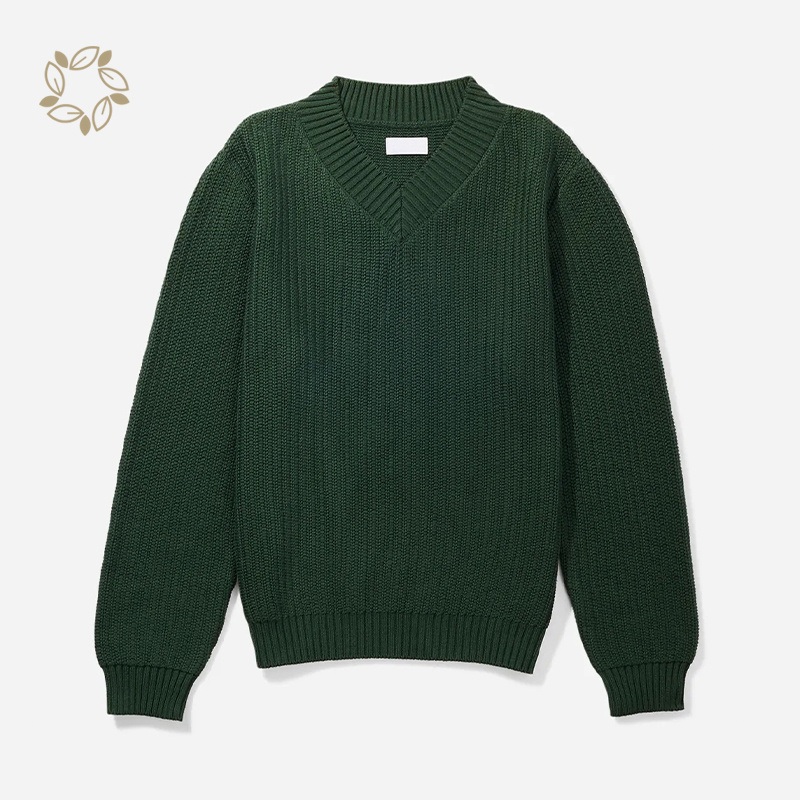 100% Organic Cotton Textured Stitch Sweater Sustainable Men S Chunky Sweater Eco Friendly Ribbed Knit Sweaters for Men – Sweater and Knit Crewneck price|S