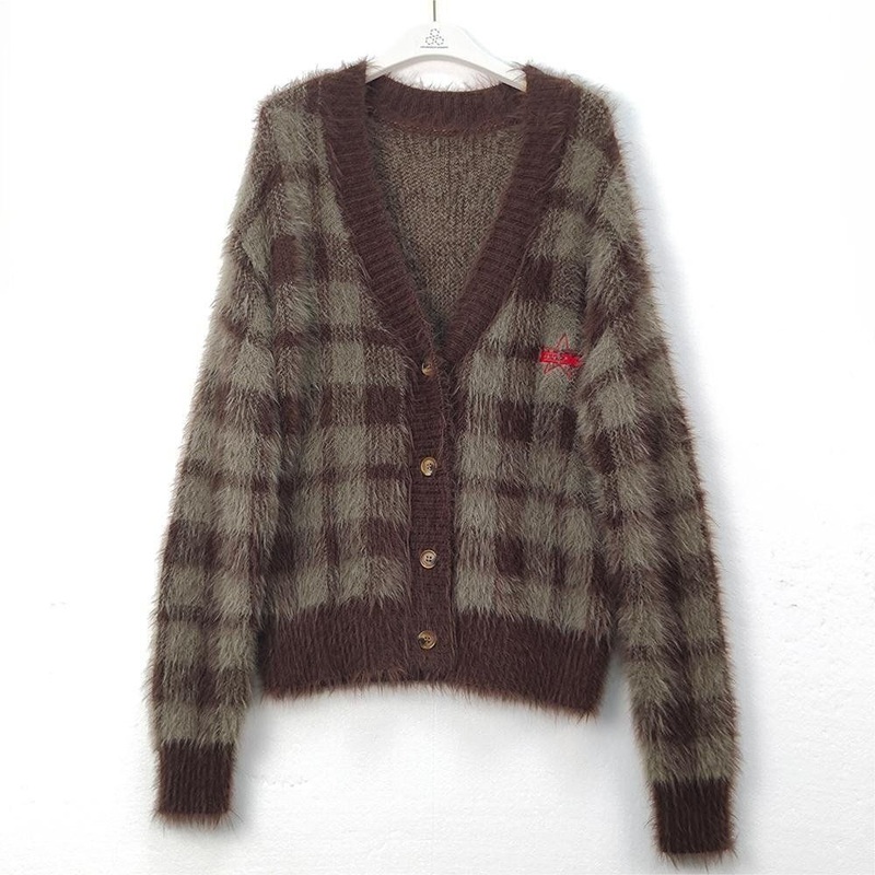 Customised Fashion Ladies Winter Knitted Jacket V-Neck Womens Sweater Cardigan – Customized Factory Sweaters and Womens Cardigan Sweater price|S/M/L/Customized Size