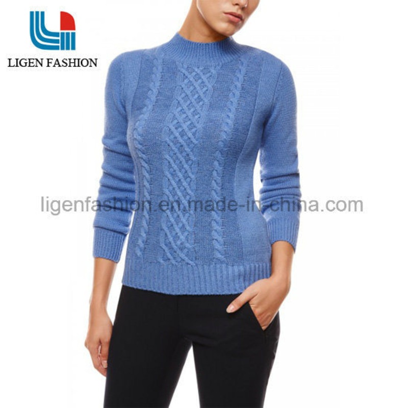 Fashionable Knitting Women Sweater with Beautiful Cable Pattern – Knitting Cable Sweater and Knitting Women Sweater price|S