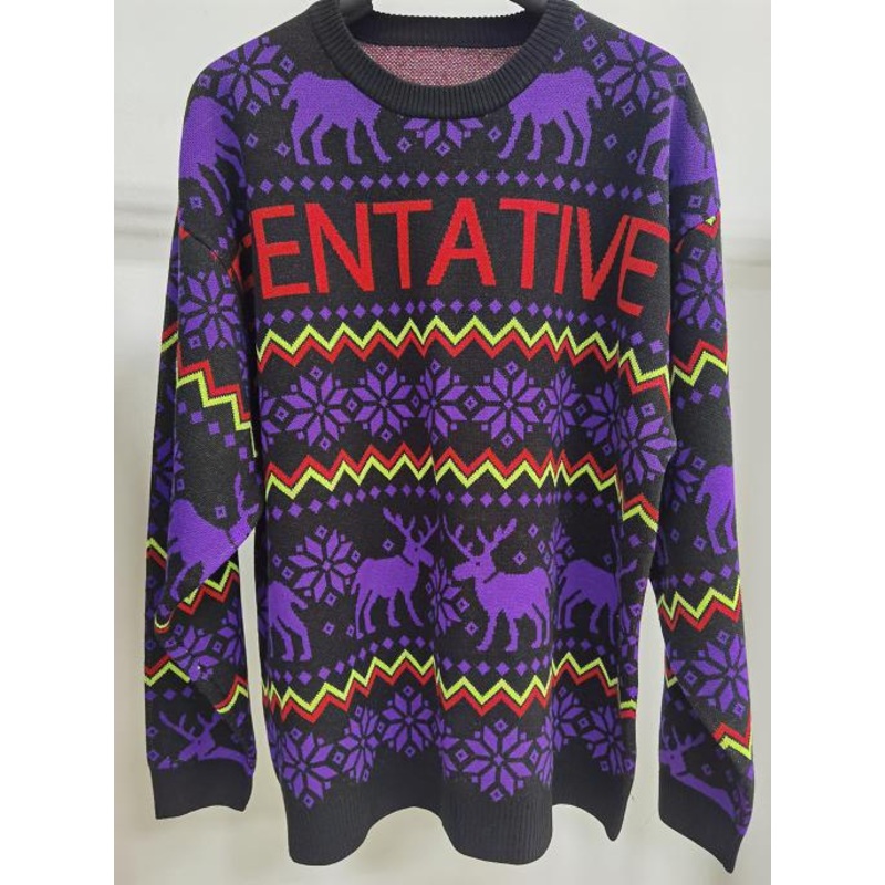 Mens jacquard Sweater, Multi-Color, Drop-Shoulder Sleeve – Pullover and Jacquard Pattern price|S