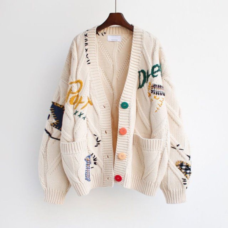 Beautiful Ladies Women Fashion Clothing Wholesale Custom Jacquard D Knitted Sweater Cardigan – Cardigan and Knitwear price|S