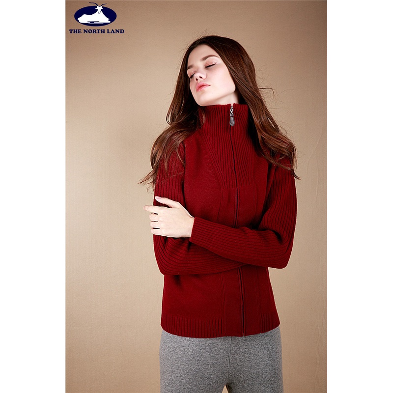 Cashmere High Neck Ribbed Cardigan with Zipper-Cashmere Sweater-Ladies Cashmere Sweater – Cashmere Sweater and Ladies Sweater price|S