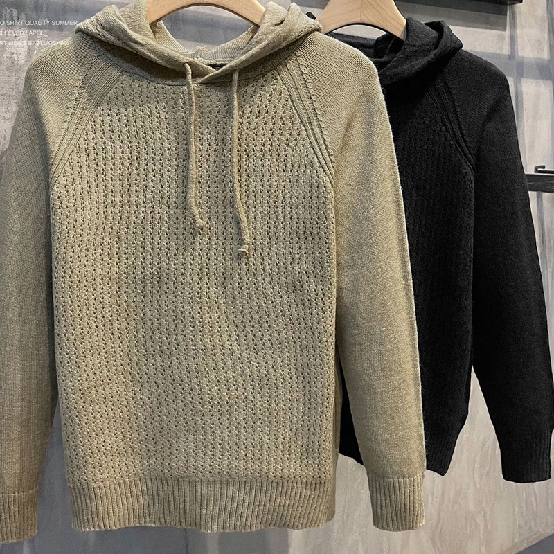 Classical Xxxxl Hoodies Sweater Long Sleeve Knitted Pullover Men Clothing – Knitwear and Hoodies price|S