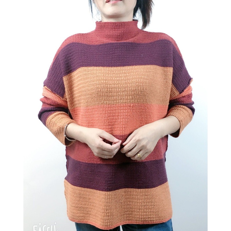 Womens Turtleneck Special Design Long Knitted Pullover Sweater – Womens Pullover and Womens Sweater price|S