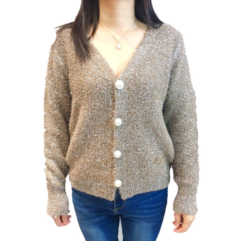 2022 Womens Fashion Knitted V Neck Long Sleeve Button Cardigan Sweater – Womens Sweater and Womens Pullover price|S