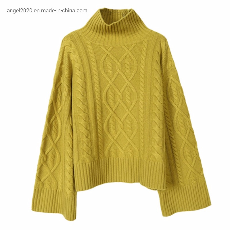 Clothing Ladies Knitted Pullovers with Wool Sweaters – Clothes and Fashion price|S