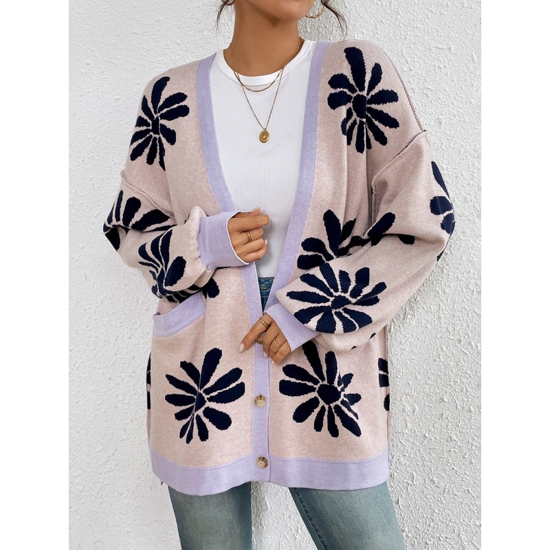 Ladies Knitting Cardigan Women Fashion Knitted Cardigan Sweater – Sweater and Ladies Sweater price|S