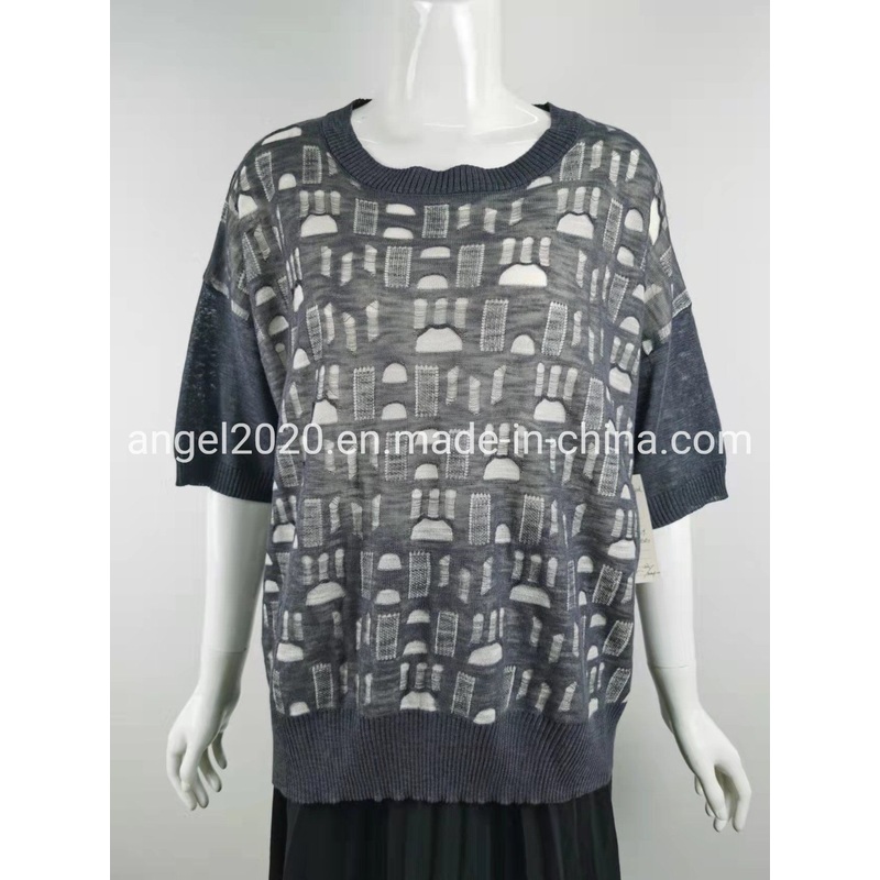 Womens Sweaters Knitted Jacquard Tops Ak210653 – Sweatsirts and Dress price|S