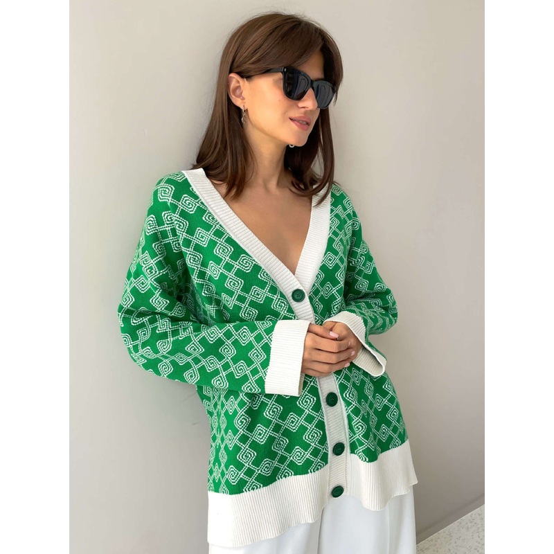 100% Wool Cardigan Sweater for Ladies 2023 New Design Knitwear – Knitwear and Women Clothing price|S