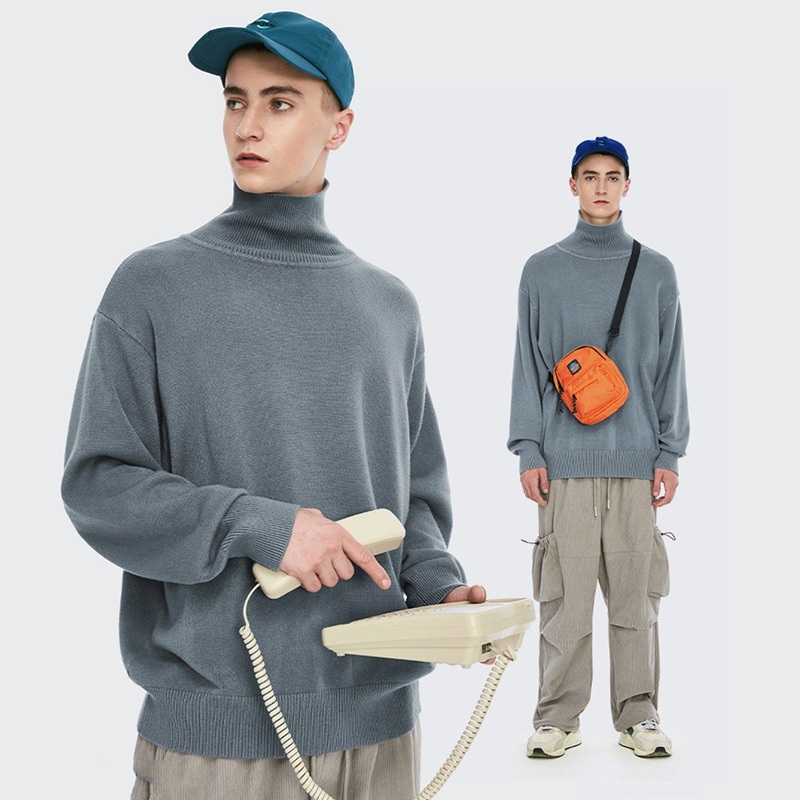 Manufacturer China Mens Slim Fit Turtleneck Sweater Casual Ribbed Knitted Thermal Pullover Sweaters – Chinas Turtleneck Sweater Supplier and Mens Ribbed Knit Sweater price|S