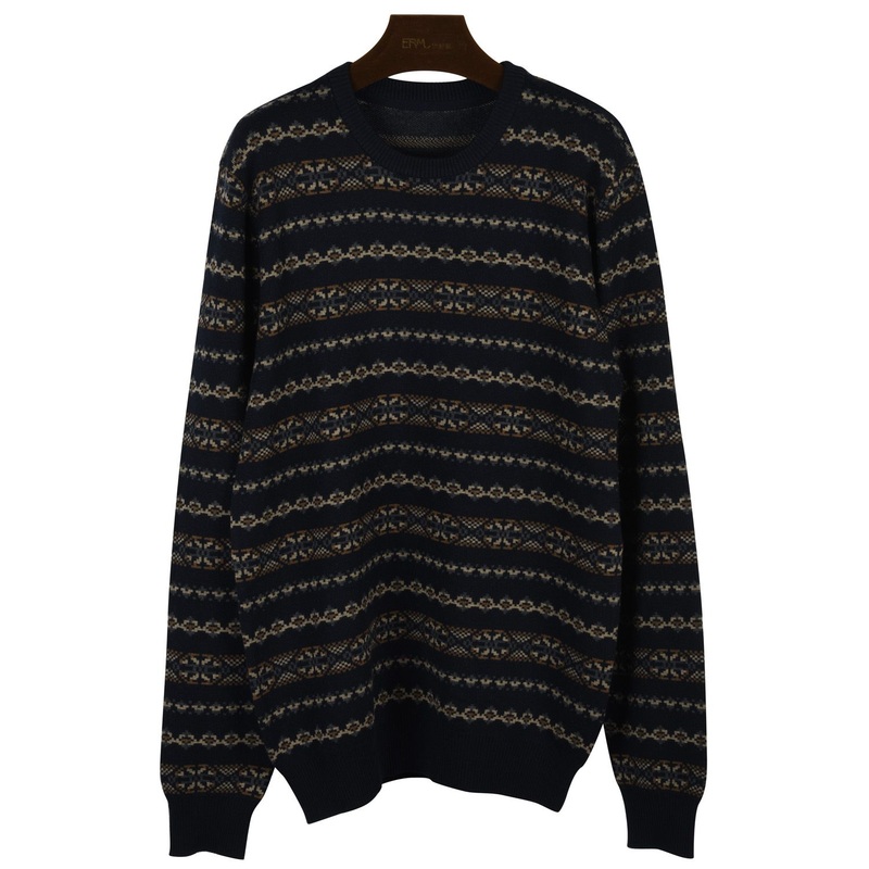Mens Knitted Wool/Acrylic Mixed Pullover Sweater – Mens Sweater and Pullover price|S