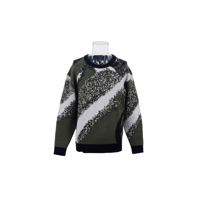 Source Factory Custom Sweatshirt Men Camouflage Jacquard Pullover High Quality Sweater for Men – Personalized Mens Sweaters and Handcrafted Sweater price|S, S/M/L/Customized Size
