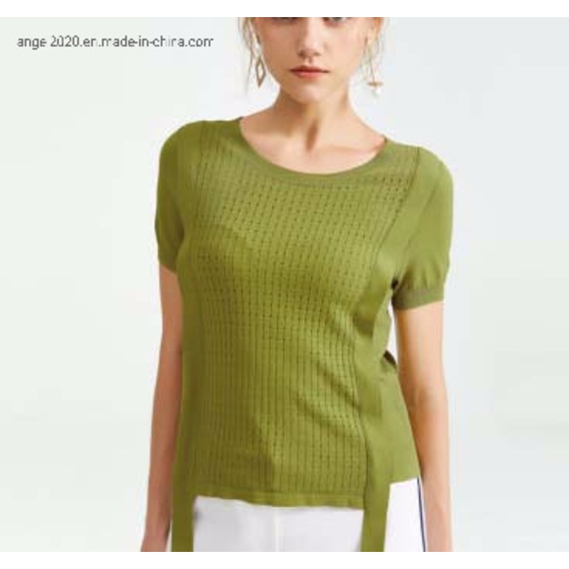Clothing Wear Ladies Knitted Tops with Rayon Nylon Sweaters – Clothes and Fashion price|S