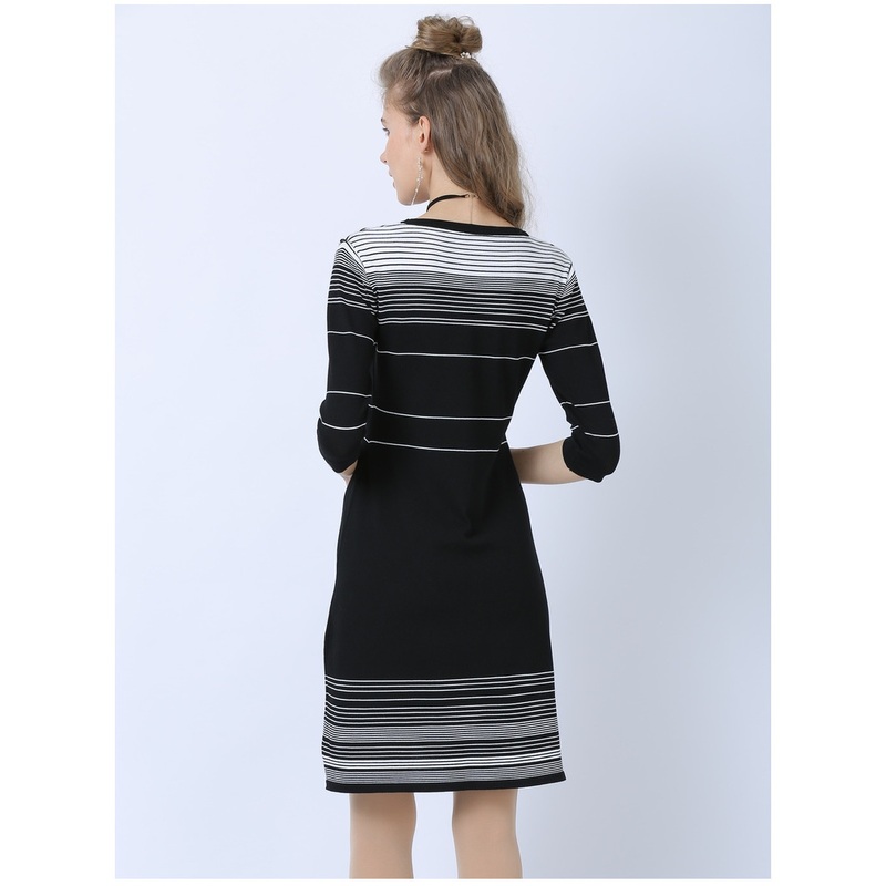 Womens Long Slim Coloring Sweater Dress – Made in China and Sweater price|S