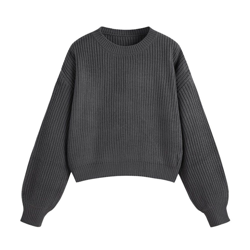 Comfortable Factory Wholesal Pullover Custom Logo Knitted Top for Women Loose Sweater – Ladies Sweater Pattern and OEM Womens Sweater price|S/M/L/Customized Size