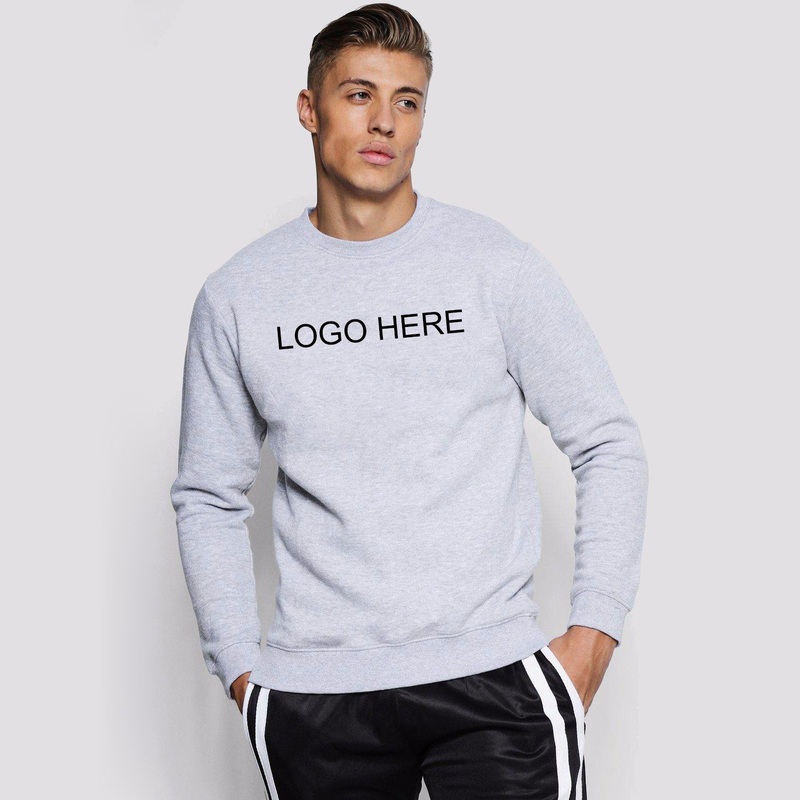 Regular Fit Super Warm Unisex Fleece Sweatshirt with Custom Logo – Fleece Sweatshirt and Winter Sweatshirt price|S
