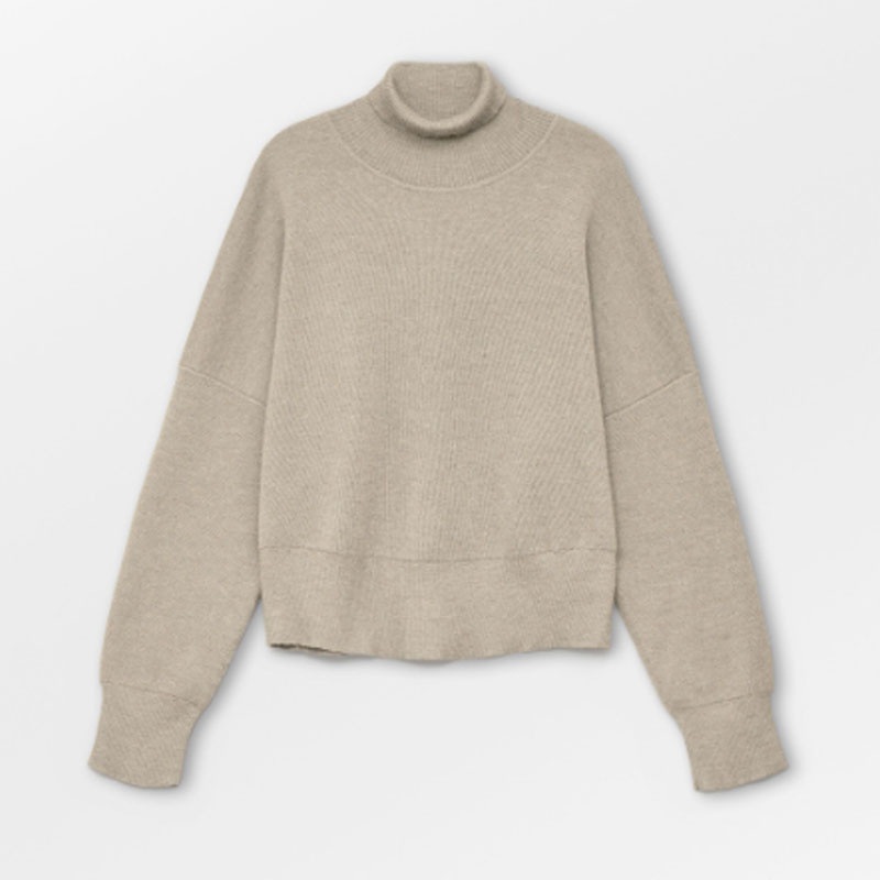 100% Wool Classical Turtlrneck Women Sweater Long Sleeve Knitted Pullover – Sweater and Pullover price|S