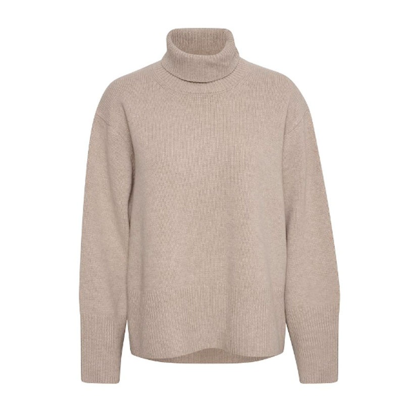 100% Wool Sweater Loose Knitting Tuetleneck Pullover for Wowan – Women Clothes and Pullover Sweater price|S