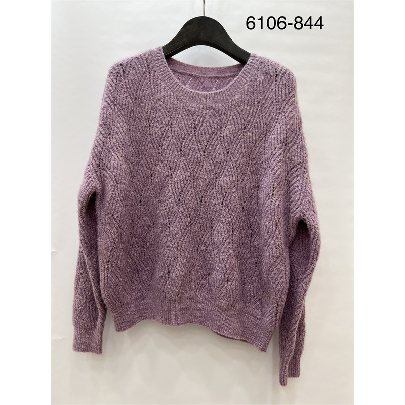 2022 Winter Custom Design Logo Solid Color Casual Knit Long Sleeve Oversized Pullover Women S Sweater – Sweater Top and Knitted Pullovers price|S