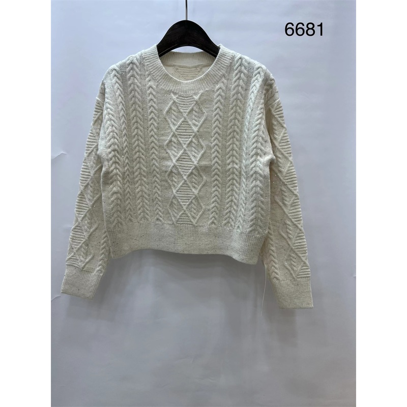 Autumn Adults Clothes New Style Womens Bottoming Shirt O-Neck Knitted Clothing Fashionable Wool Pullovers – Sweater and Knitted Pullovers price|S