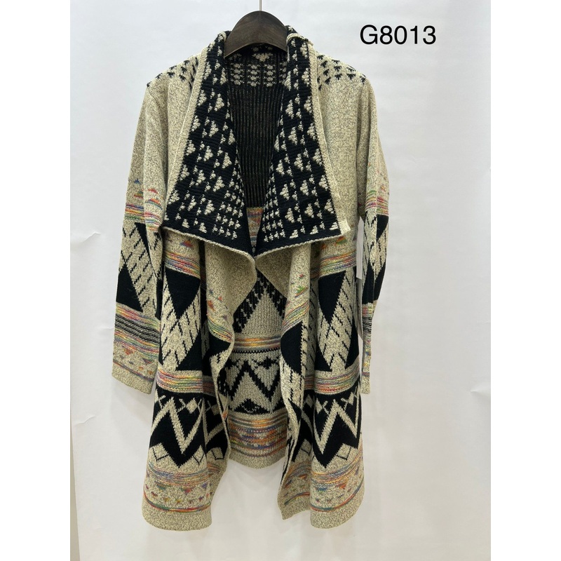 Customized Winter Cardigan Knit Womens Sweater Long Polyester Coat Cardigan – Cardigan and Knitted Cardigan price|S