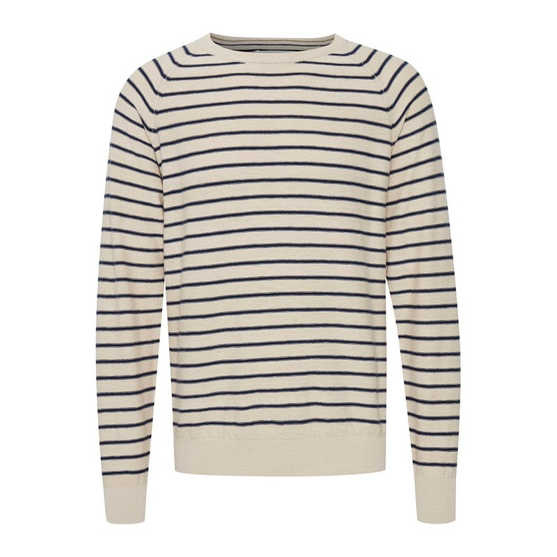 Oyster Gray 100% Cotton Pullover Sweater Striped Sweater Men Clothes – Men Clothing and Cotton Sweater price|S