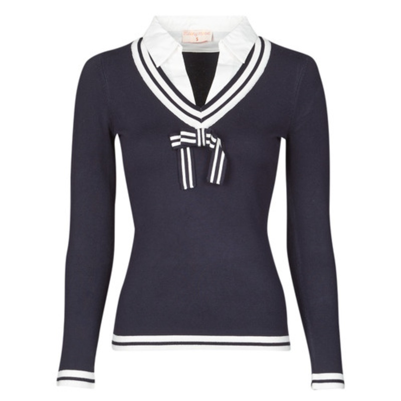 Womens Pullover School Uniform Sweate V-Neck Long Sleeve Bownot Front of The Neck – School Uniform and School Girl Uniform price|S