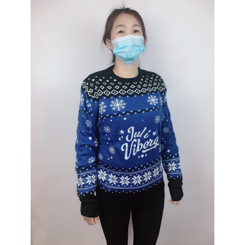 2022 Unisex Christmas Fashion Jacquard Patterned Round Neck Long Sleeve Jumper Sweater – Christmas Sweater and Christmas Knitwear price|S