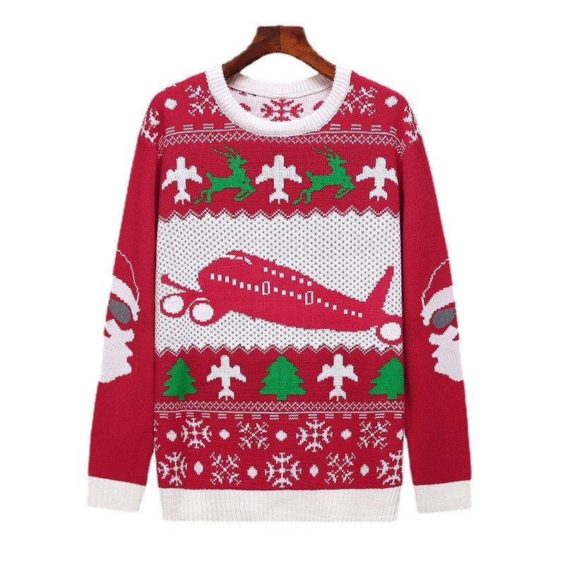 Autumn Winter Jacquard Design Christmas Ugly Sweater Acrylic Knitted Pullover Jumper – Christmas Sweater and Ugly Sweater price|S