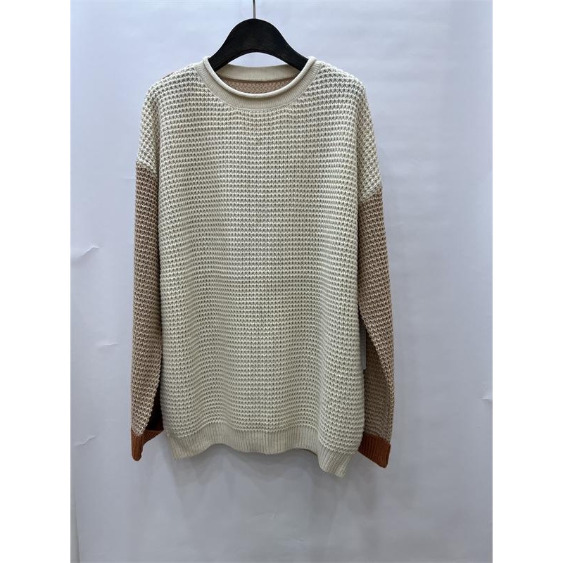 Women Sweaters O-Neck Loose Casual Daily Basic Comfortable Knitted Pullover – Sweater Top and Ladies Sweater price|S