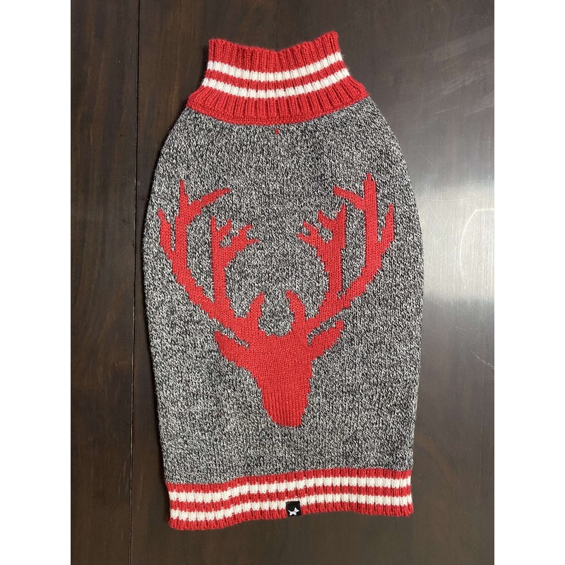 2022 Pets Christmas Style Cartoon Patterned Fashion Jacquard Dogs and Cats Sweater Clothes – Dogs Cloth and Dogs Sweater price|S