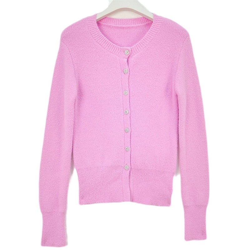 Brand OEM Customized Elegant Ladies Pullover Button Sweater Knit Sweater Ladies Cardigan – Ladies Sweater and Customized Factory Sweaters price|S/M/L/Customized Size