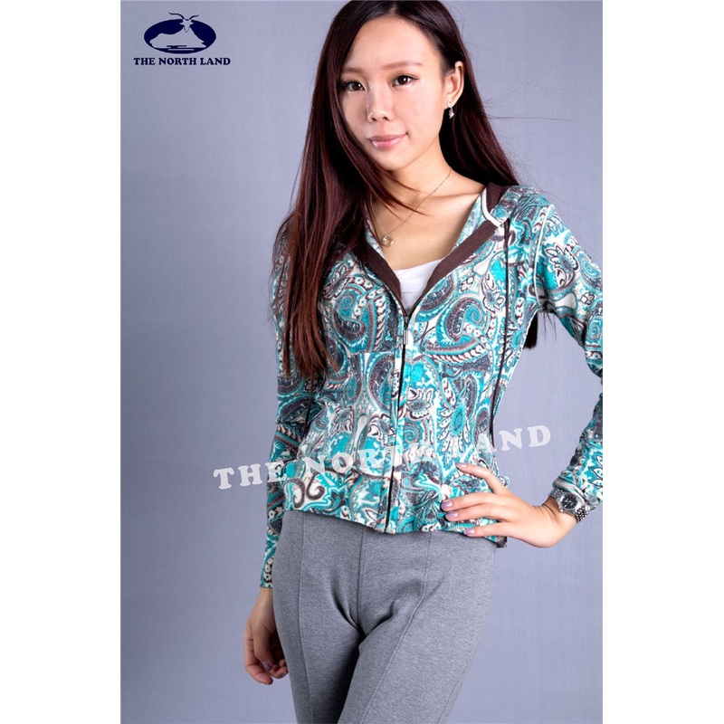 Cashmere Hoodie Cardigan with Paisley Prints – Cashmere Hoodie Cardigan and Cashmere Printing Cardigan price|S, M, L