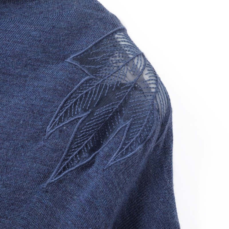 Clothes for Fashion Ladies Knitted Tops with Embroidery – Fashion Sweater and T-Shirt price|L